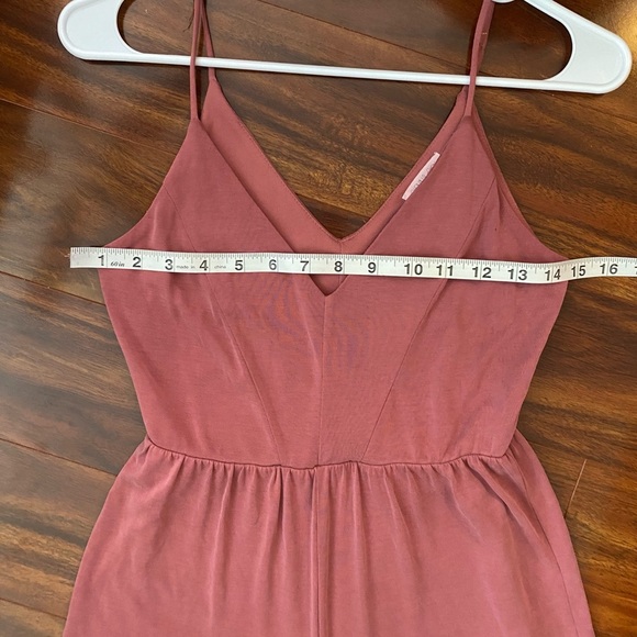 Sienna Sky Pink Spaghetti Strap wide leg Jumpsuit - Picture 5 of 10